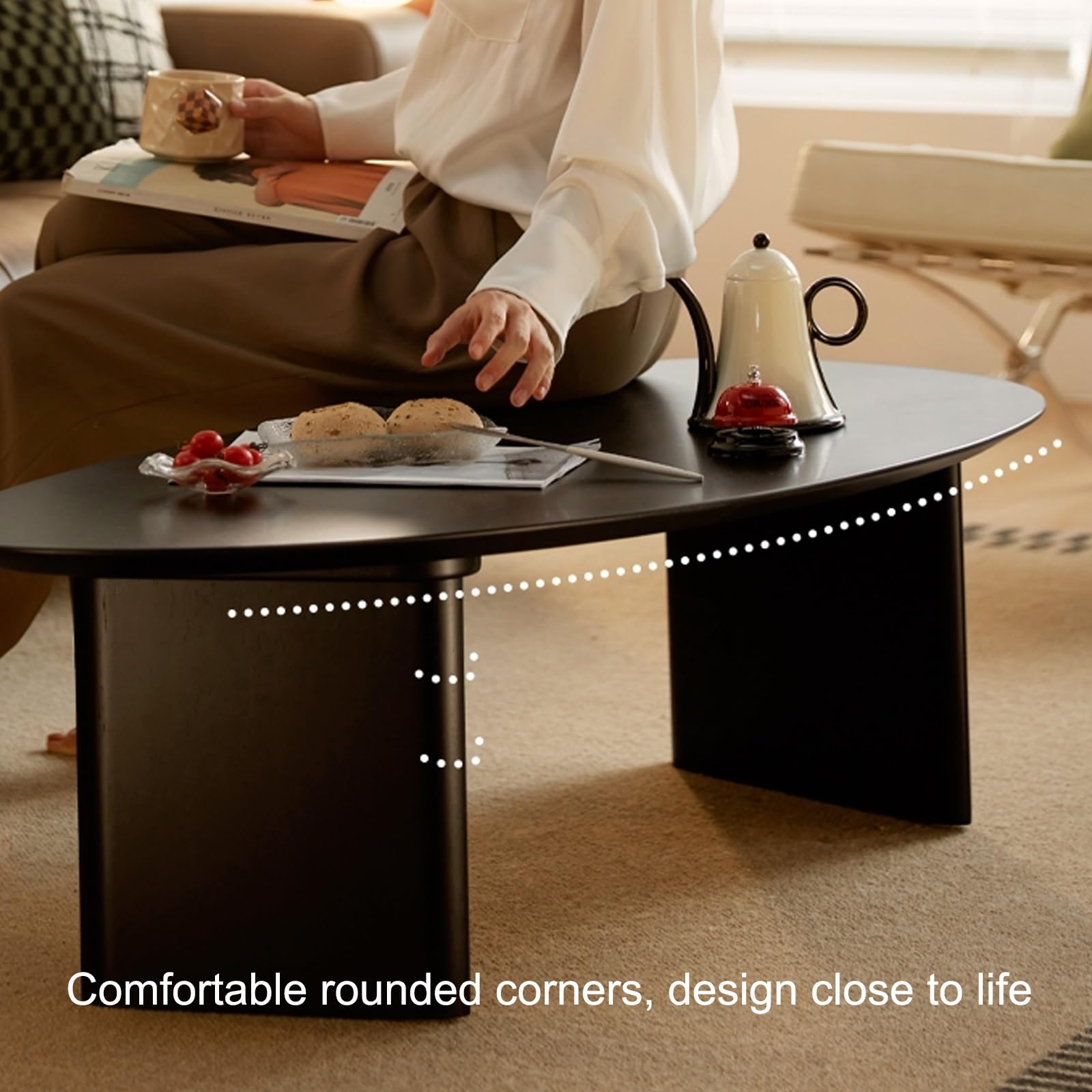 ユニークな形状の木製テーブル ユニークな形状の木製テーブル 【公式通販】